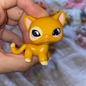 Orange cat littlest pet shop